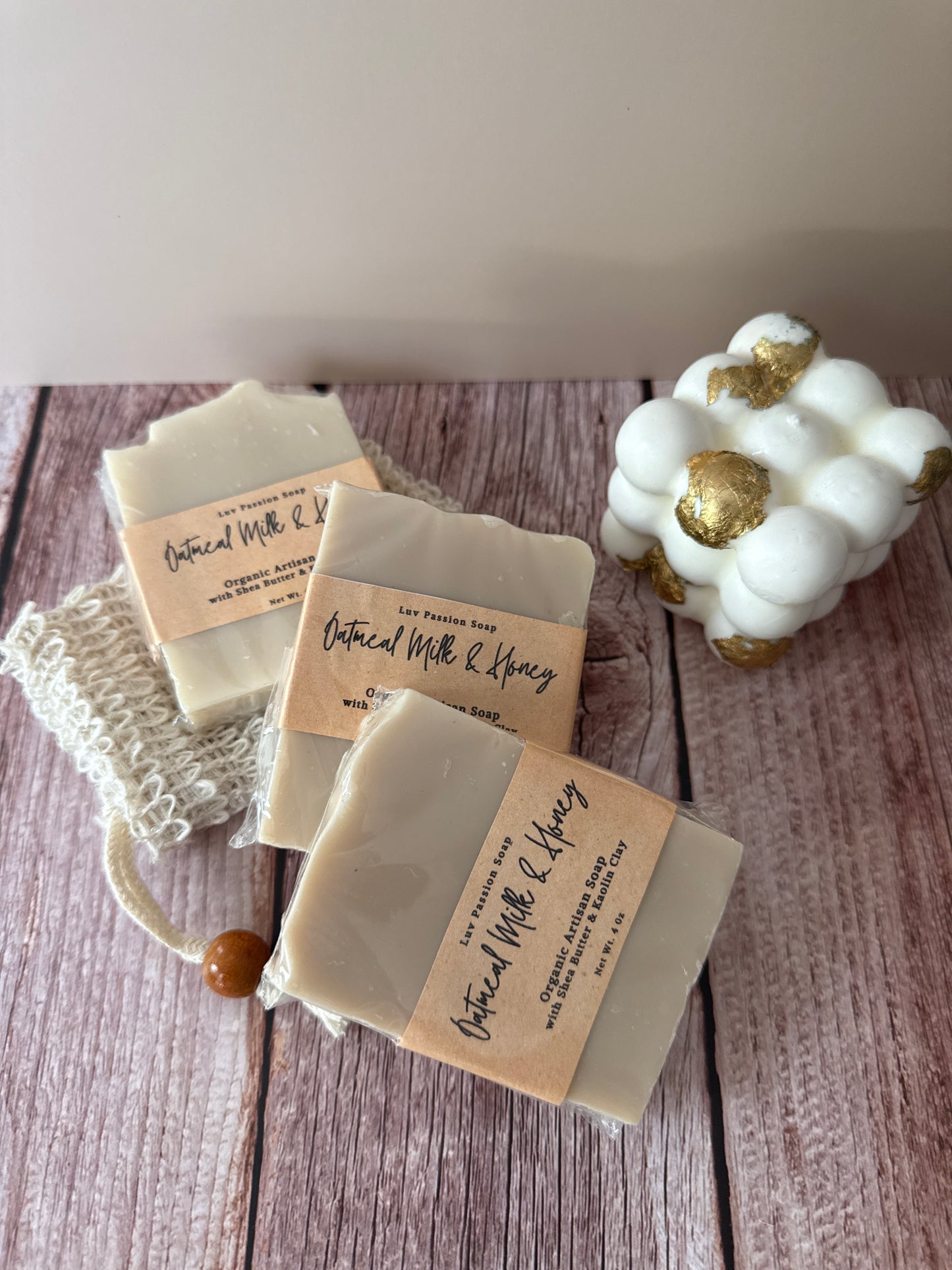 Oatmeal Milk & Honey -Soap Bar