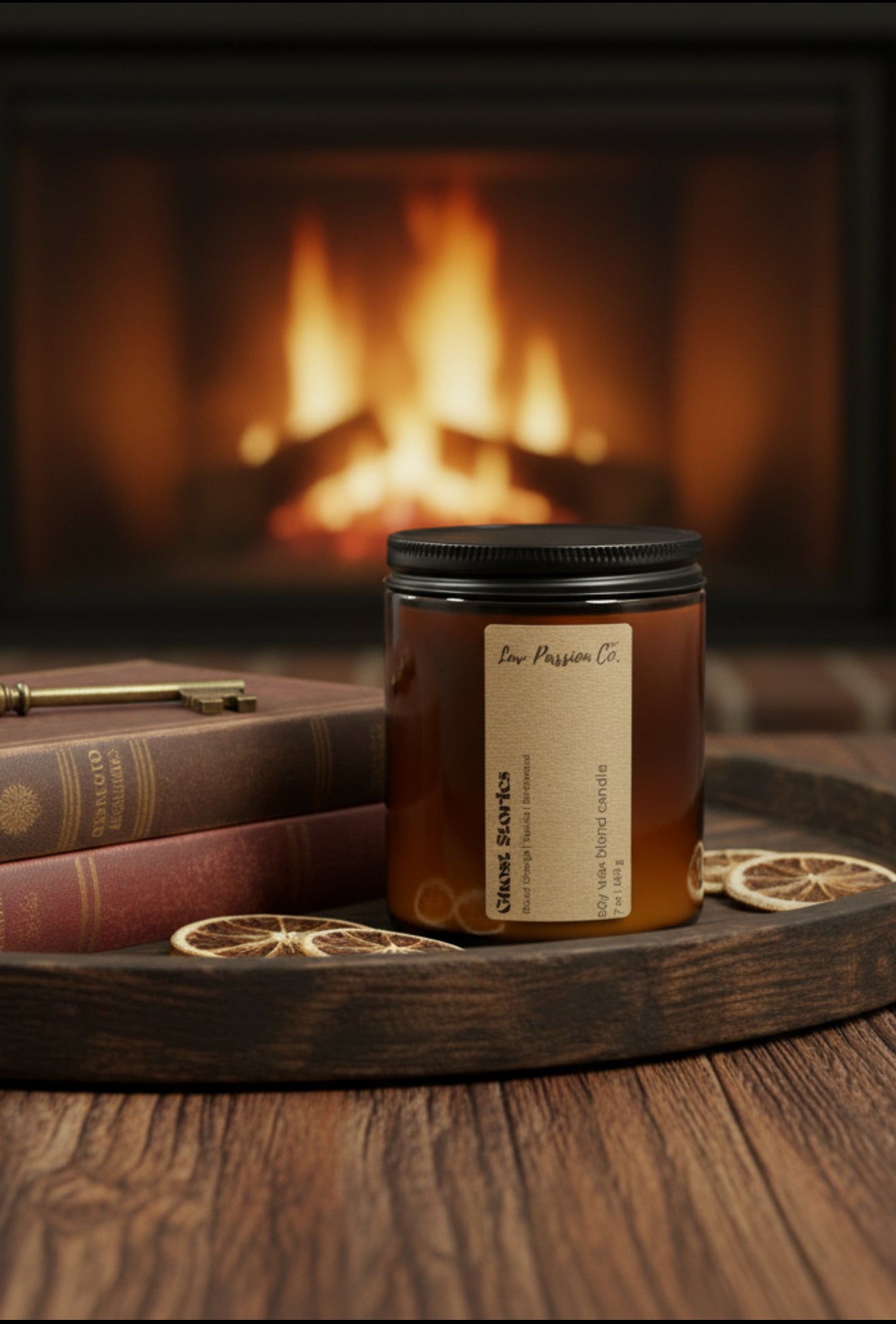 Ghost Stories - Candle Blood Orange | Vanilla | Birchwood