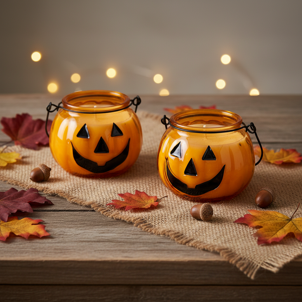 Jack O' lantern - Candle Pumpkin
