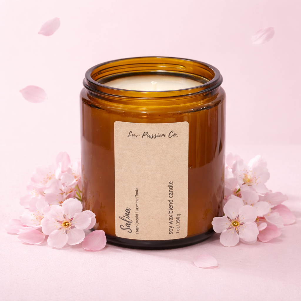 Salina Candle - Candle Sea Salt | Orchid