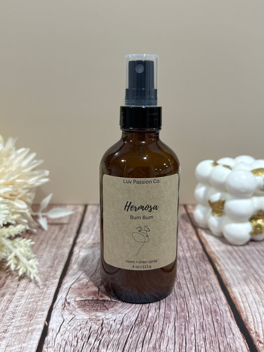 Hermosa Room + Linen Spray         ( 2oz & 4oz )                                      Bum Bum