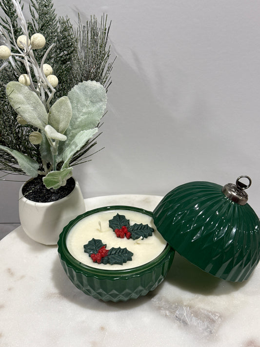 Holiday Ornament Candle