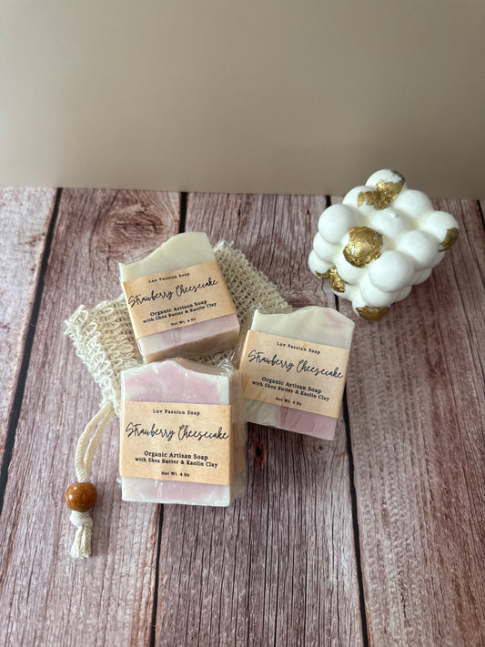 Strawberry Cheesecake - Soap Bar