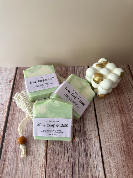 Lime Leaf & Dill - Soap Bar
