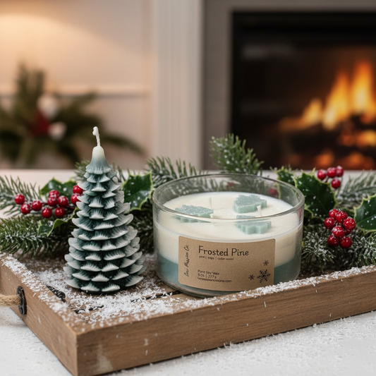 Frosted Pine - Candle                       Pine | Sage | Cedar Wood