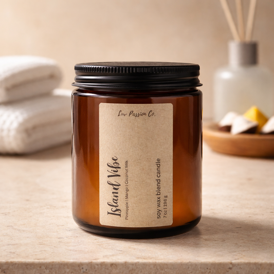 Island Vibe - Candle                       Pineapple | Mango | Coconut Milk