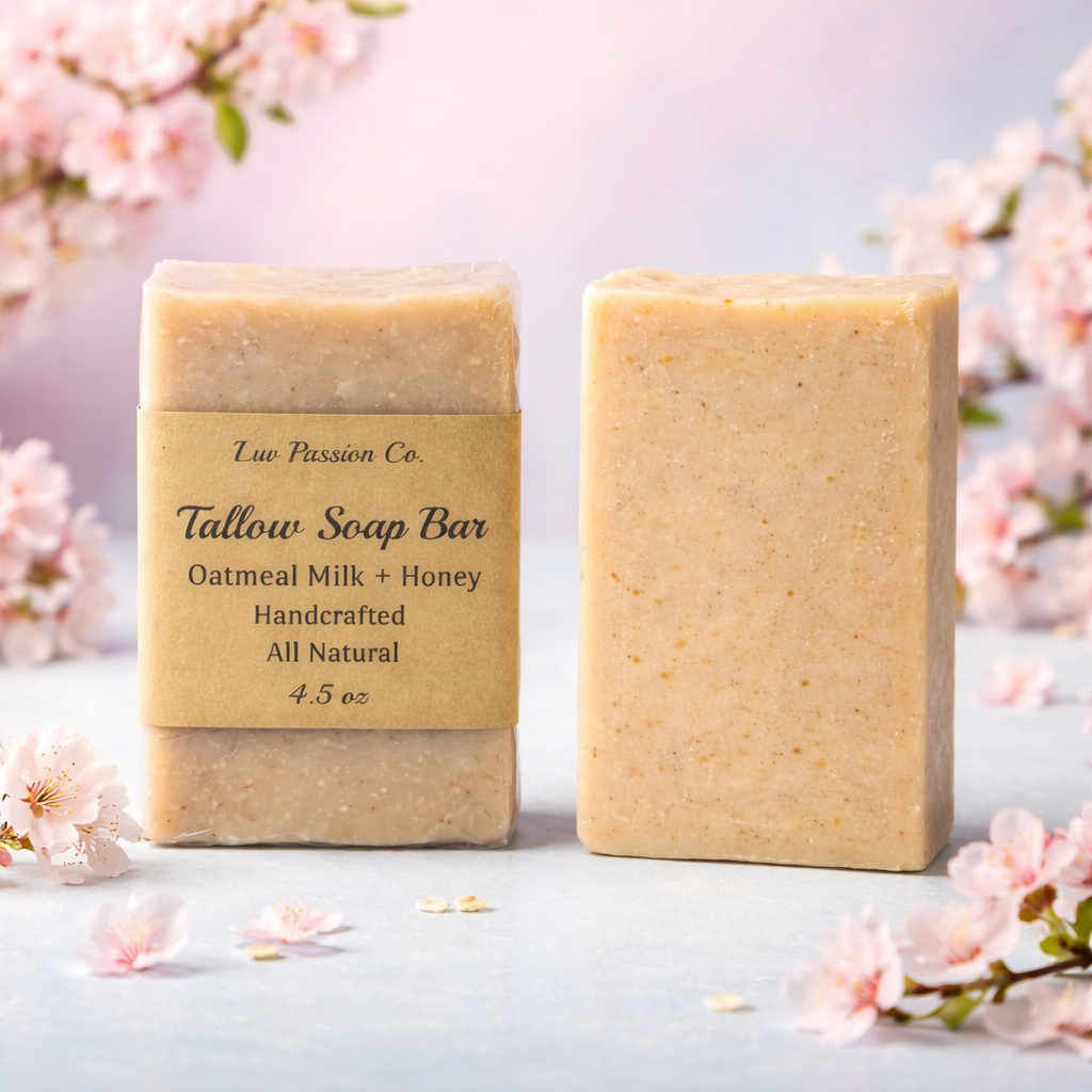 Oatmeal Milk & Honey Tallow Soap