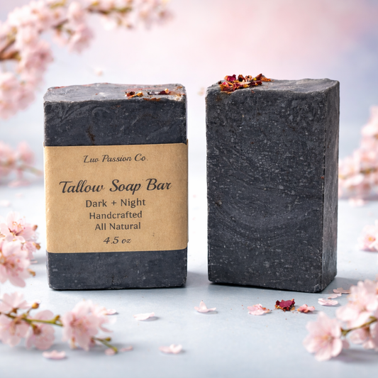 Dark Night - Charcoal Face & Body Tallow Soap