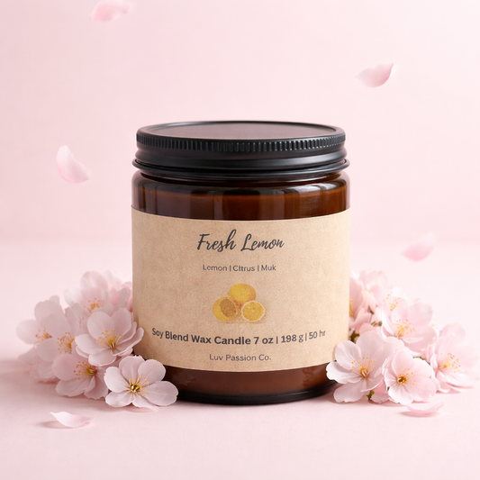 Fresh Lemon - Candle                                                                            Lemon | Citrus | Musk